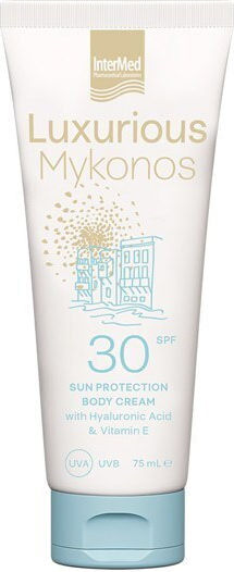 InterMed Luxurious Sun Care Mykonos Travel Kit Set with Face Sunscreen Body Sunscreen & After Sun 6 Pieces