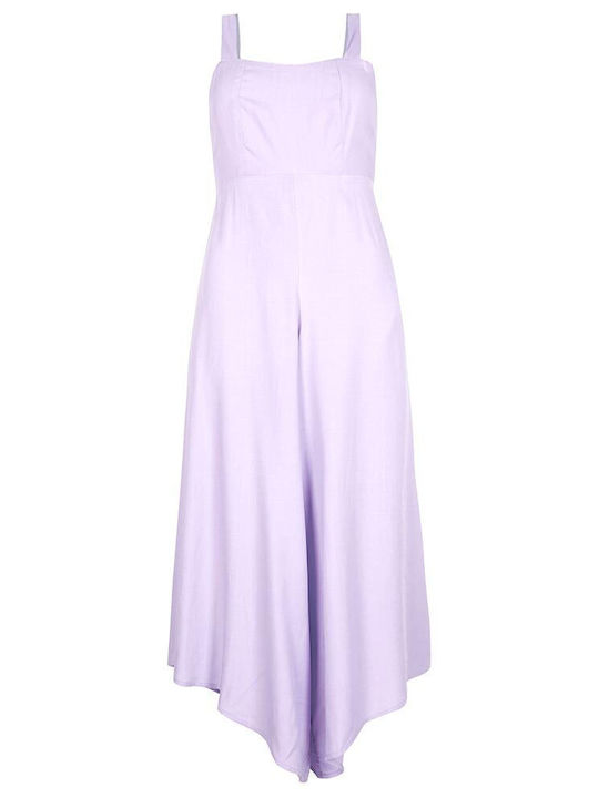 Alba Women's Sleeveless One-piece Suit Purple