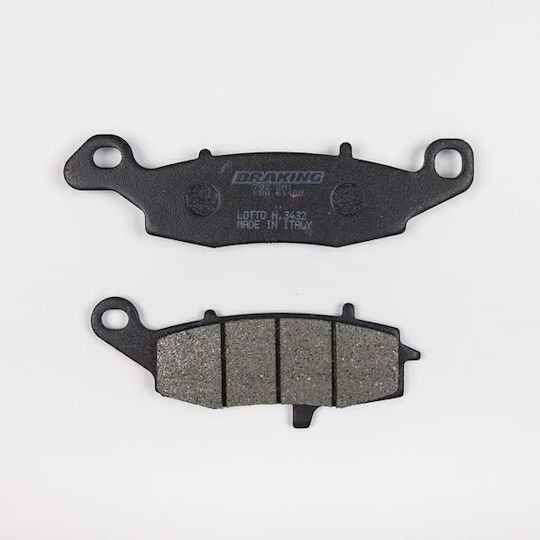 Braking Τακάκια Μοτοσυκλέτας Εμπρός για Kawasaki Z750 / Versys 650 / KLE 650
