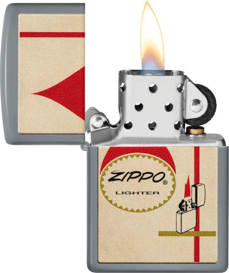 Zippo Flame Αντιανεμικός Αναπτήρας Φλόγας σε Μπεζ χρώμα