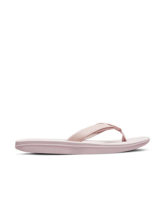 Nike Frauen Flip Flops in Rosa Farbe