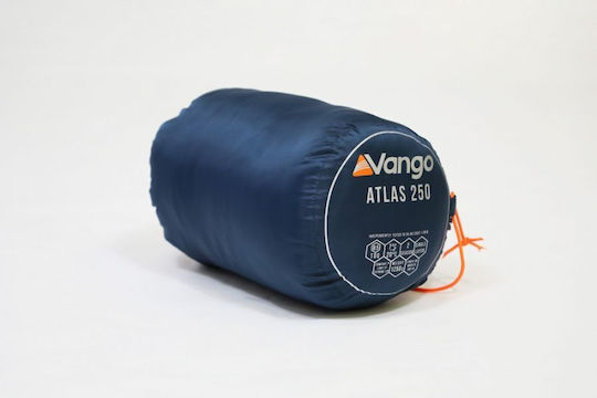 Vango Sleeping Bag Single 2 Seasons Atlas 250 Blue