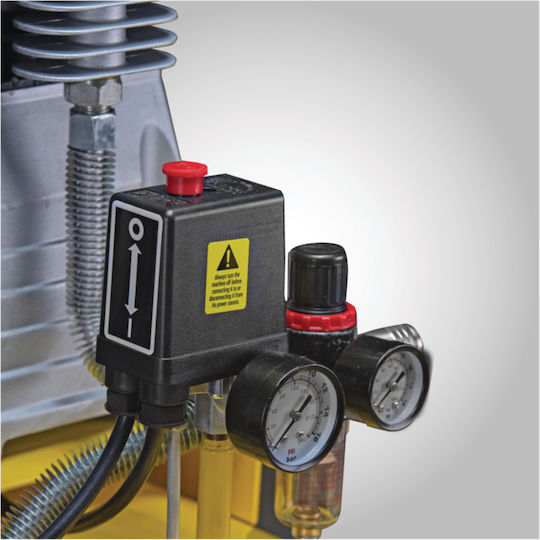 FFG Acb 90/4mc Pro Single-Phase Air Compressors 97dB with Power 4hp and Airtank 90lt 46589