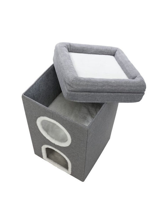 Trixie Scratching Post Cat Trees Gray 2 levels 39x39x64cm