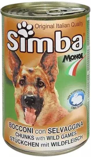 Simba Nassfutter Hunde in Dose mit Fleisch 1230gr