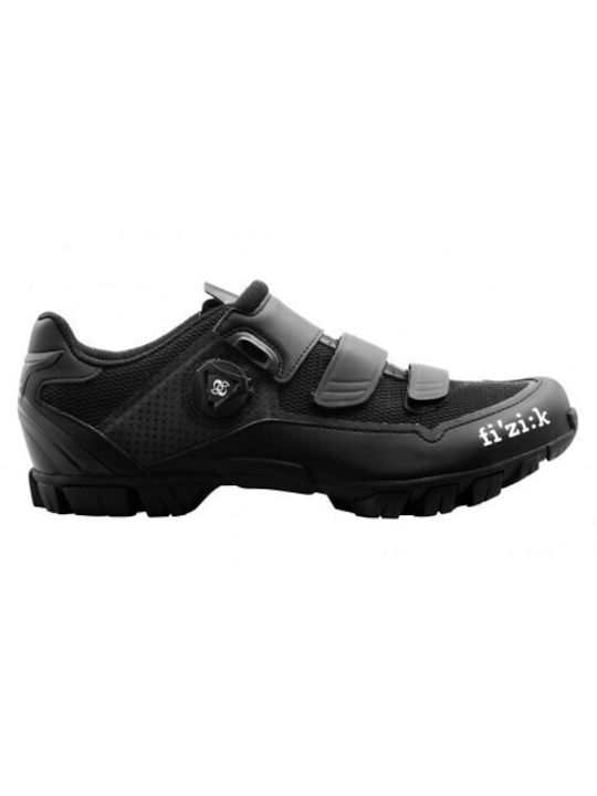 Fizik M6B Uomo Niedrig Radschuhe Schwarz