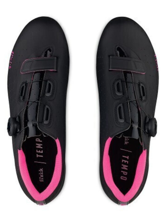 Fizik R5B Donna Tempo Overcurve Femei Scăzut Pantofi de ciclism Drum Negri