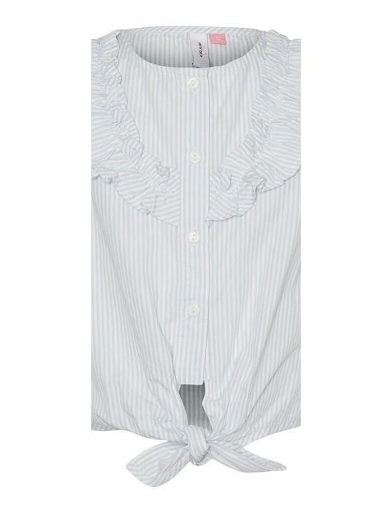 Vero Moda Kids Blouse Sleeveless White