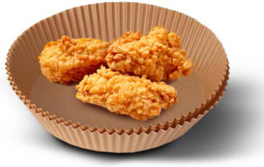 HomeVero Non-stick Papers for Air Fryer 16x16cm 50pcs