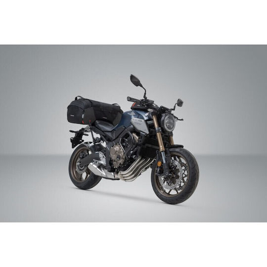 SW-Motech Pro Σετ Σαμάρια Μοτοσυκλέτας 65lt σε Μαύρο Χρώμα