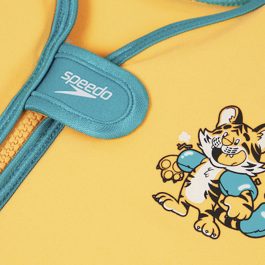 Speedo Kids' Life Jacket Neoprene Yellow Bengali Tiger Cub