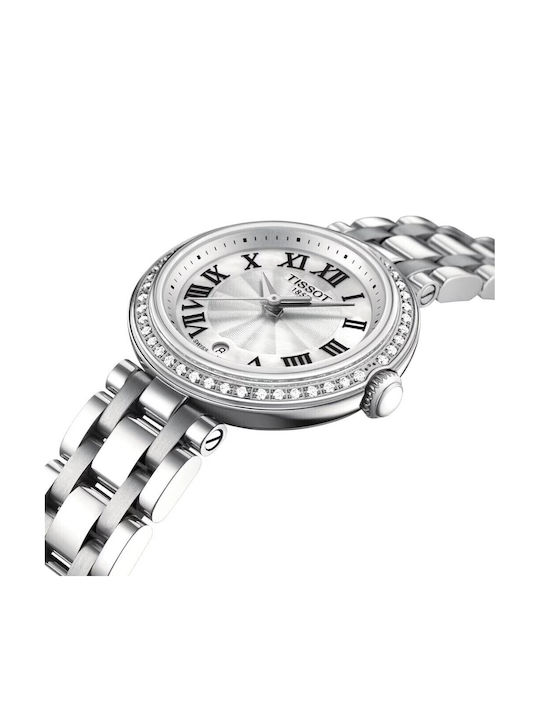 Tissot Bellissima Ρολόι Μπαταρίας με Μεταλλικό Μπρασελέ