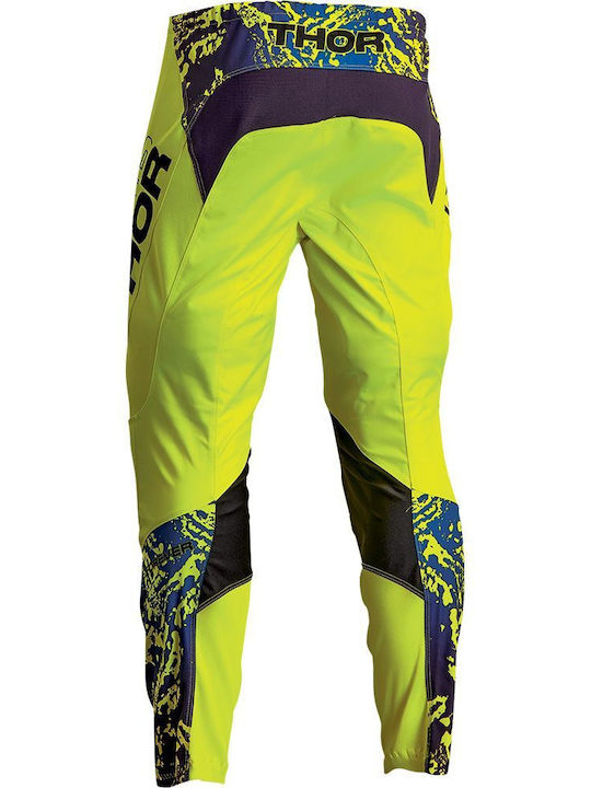 Thor Sector Atlas Copii Pantaloni Motocross Galben