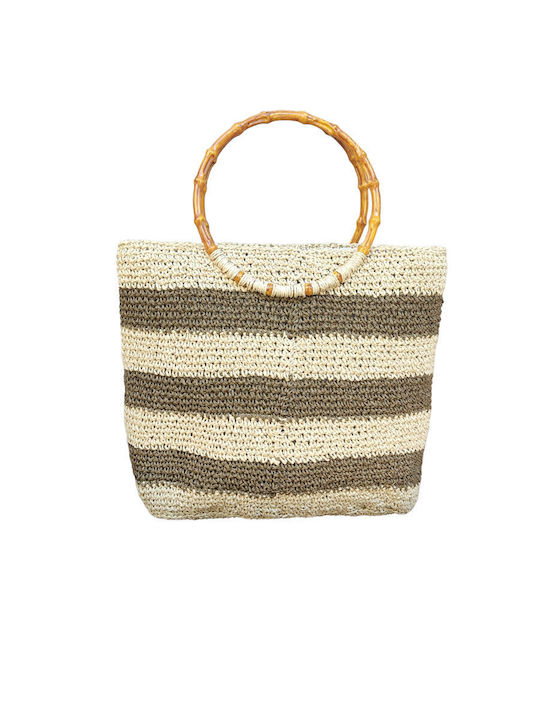 Knitted handmade bag