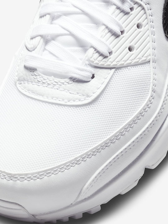 Air Max 90 Adidași Pentru Femei Albi / Negri