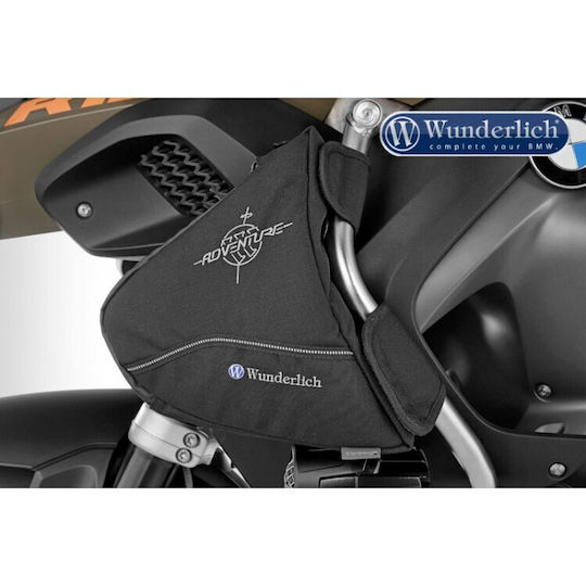 Wunderlich Motorcycle Rails Bag Waterproof Black