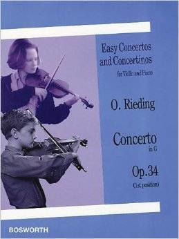Bosworth Edition Rieding - Concerto in G Op.34 for Violin & Piano за Цигулка