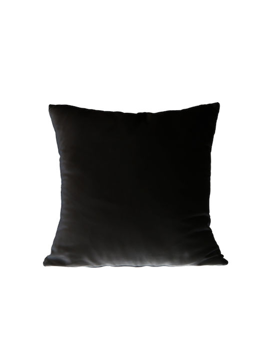 InTheBox Sofa Cushion Blossom from Velvet Black 45x45cm.