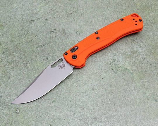 Benchmade Taggedout Σουγιάς Πορτοκαλί σε Θήκη