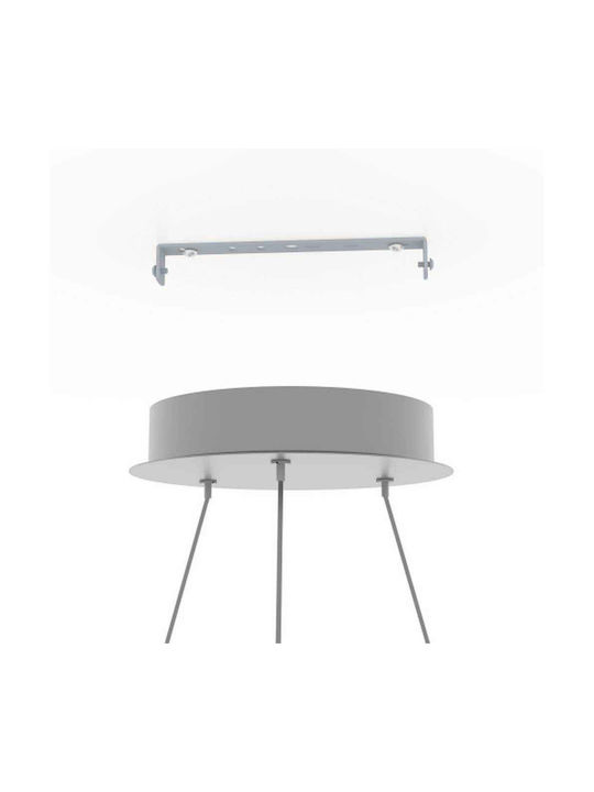 Eglo Estanterios Modern Leuchte Wand mit Integrierter LED und Warmweißes Licht Mehrfarbig 13x13cm