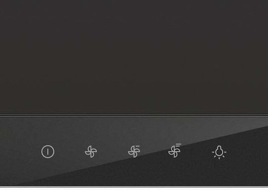 Gorenje TH64E4BG Sliding Vent Hood 60cm Black