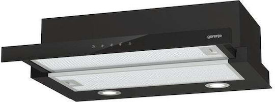 Gorenje TH64E4BG Sliding Vent Hood 60cm Black