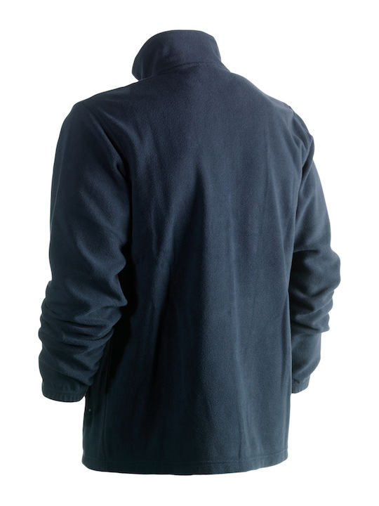 Herock Darius Fleece Work Cardigan Blue 20134Β