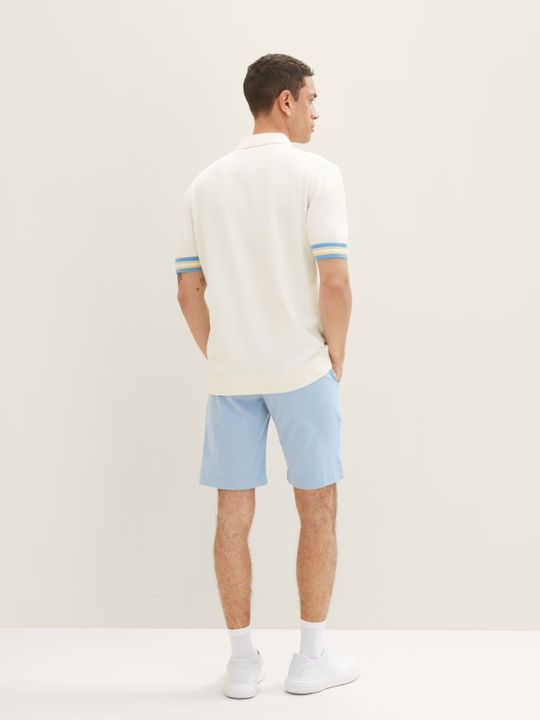 Tom Tailor Men's Shorts Chino Light Blue