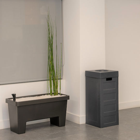 Viomes CUBO Mosaic Plastic Waste Bin 70lt Gray