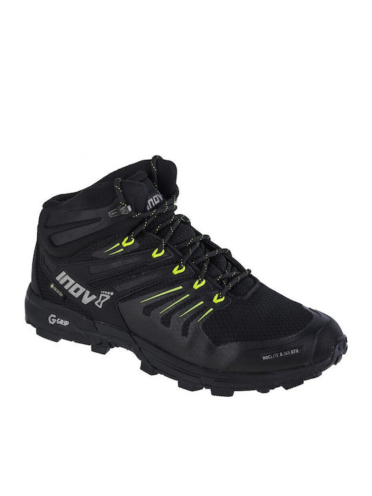 Inov-8 Roclite 345 GTX V2 Ανδρικά Ορειβατικά Gore-Tex Μαύρα