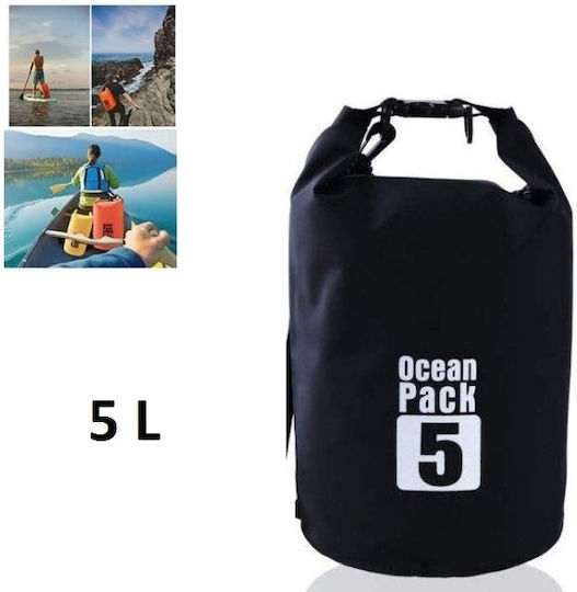 Ocean Pack Waterproof Bag Shoulder Bag Black