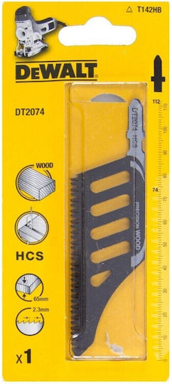 DEWALT Jig Saw Blade for Wood 112mm 5pcs DT2074