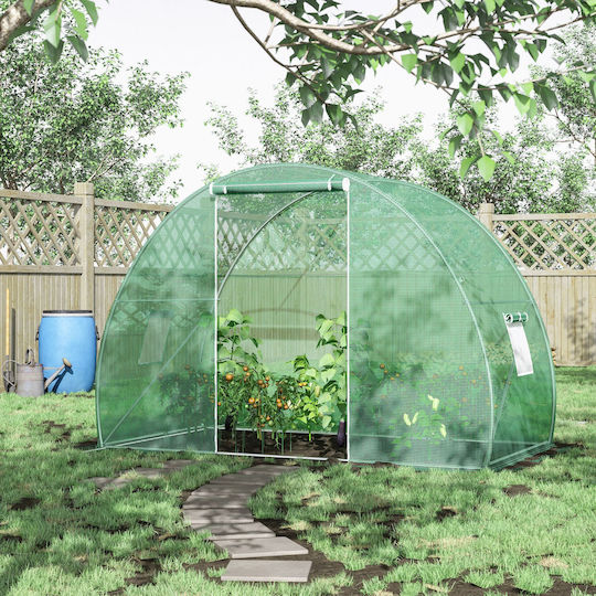 Outsunny Tunnel Θερμοκήπιο Τούνελ 1.5x3x2m