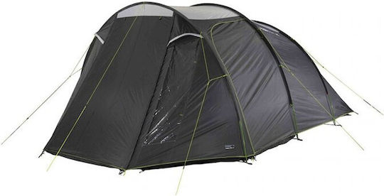 High Peak Χειμερινή Σκηνή Camping Τούνελ Πράσινη με Διπλό Πανί για 4 Άτομα 435x240x180εκ.