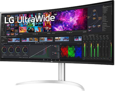 LG 40WP95CP-W Ultrawide IPS HDR Curved Monitor 39.7" 5120x2160 με Χρόνο Απόκρισης 5ms GTG