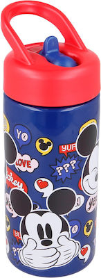 Mickey Mouse Happy Smiles Sticlă pentru Copii Mickey Plastic 410ml