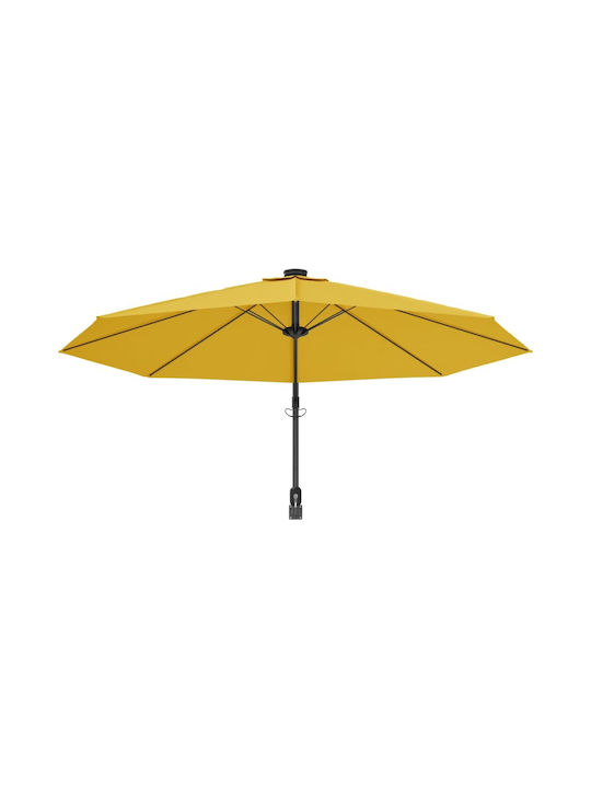 Umbrelă De Perete Rotundă Din Aluminiu Galbenă Φ2.9m