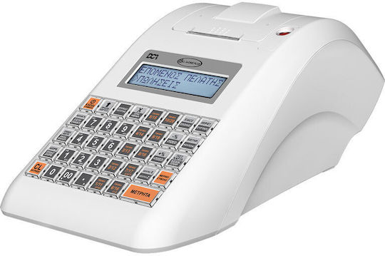 DCR All In One Plus Ταμειακή Μηχανή χωρίς Μπαταρία σε Λευκό Χρώμα