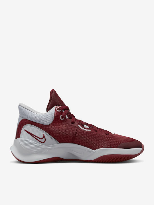 Renew Elevate III Χαμηλά Μπασκετικά Παπούτσια Team Red / University Red / Wolf Grey