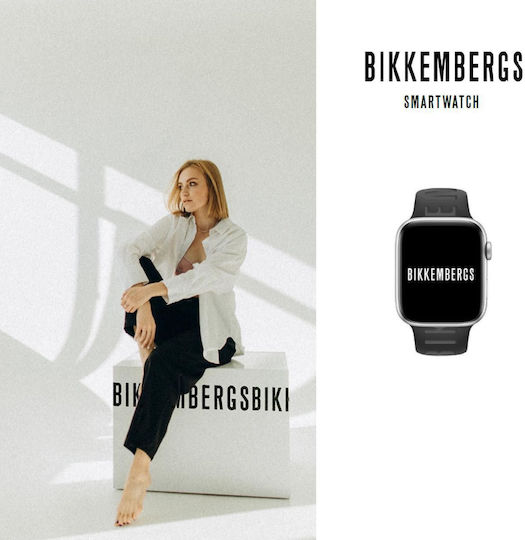 Bikkembergs BK01 Aluminium Smartwatch με Παλμογράφο (Μαύρο)