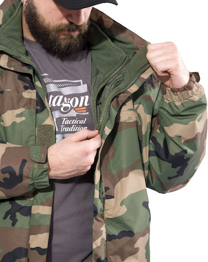 Pentagon Gen V 2.0 Military Jacket Greek Camouflage