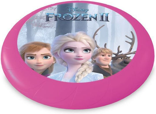 John Frozen Frozen Frisbee Plastic with Diameter 23 cm Pink