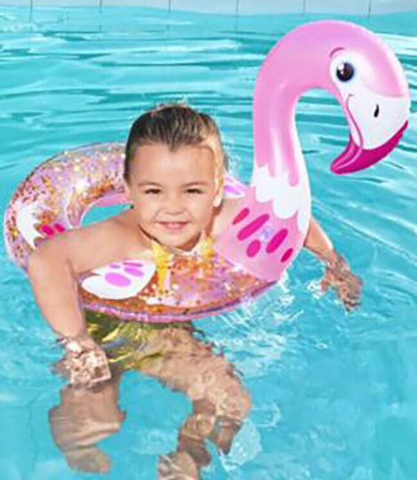 Bestway Kids' Swim Ring with Diameter 61cm. (Assortment Designs/Colours)