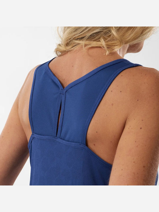 Women's Summer Blouse Sleeveless Blue