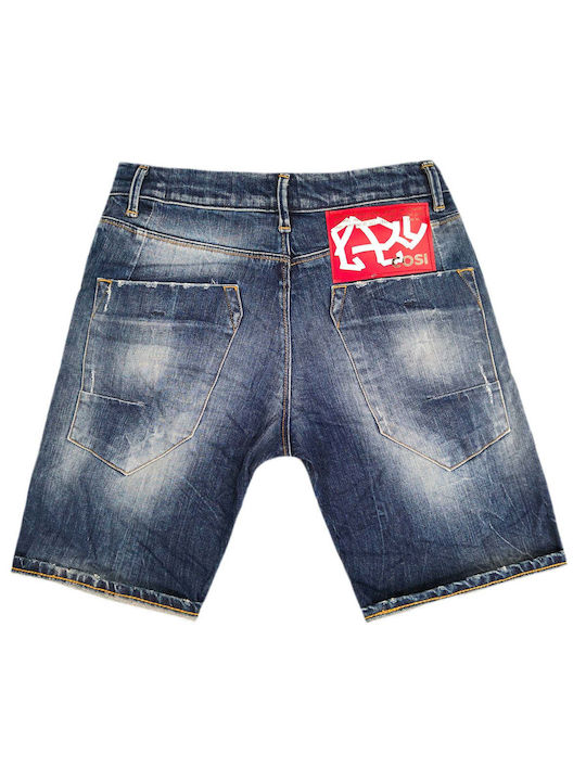 Cosi Jeans 61 Napoca 2 Herrenshorts Jeans Blau 61-Napoca 2