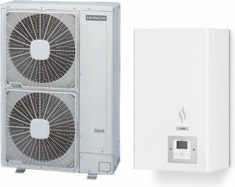 Hitachi Pompa de căldură 16kW Trei faze 60°C Split