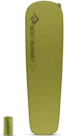 Sea to Summit Self Inflating Regular Green Self-Inflating Single Camping Sleeping Mat 75x Thickness 3.8cm in Green color