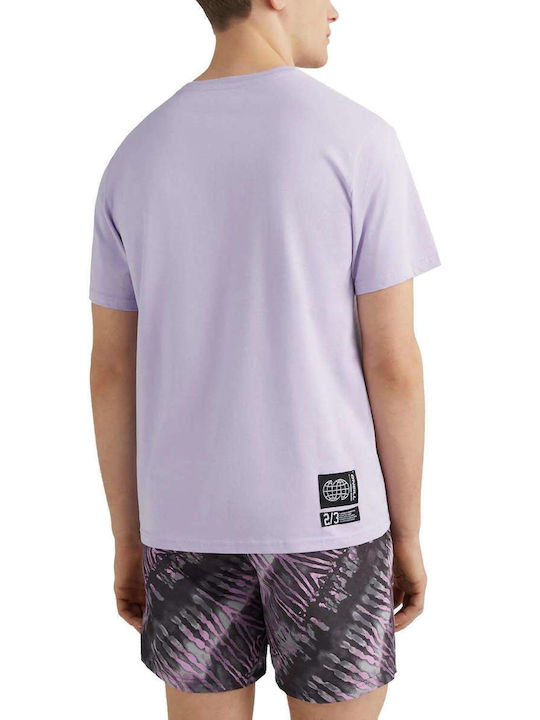 O'neill Sanborn T-shirt Bărbătesc cu Mânecă Scurtă Violet