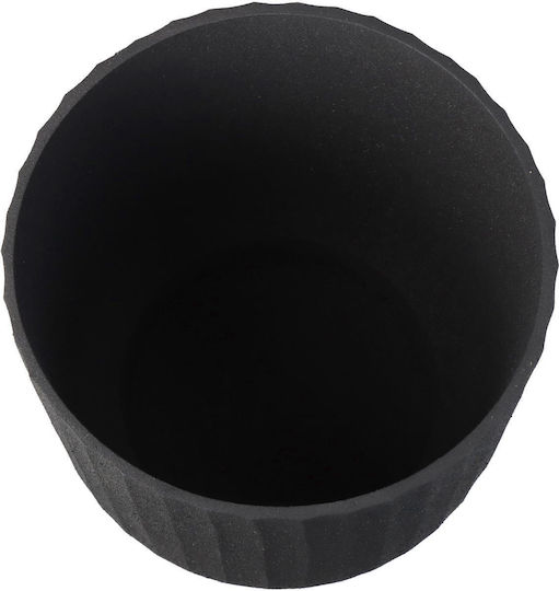 ArteLibre Planter Aluminum Black 17x17x20cm.