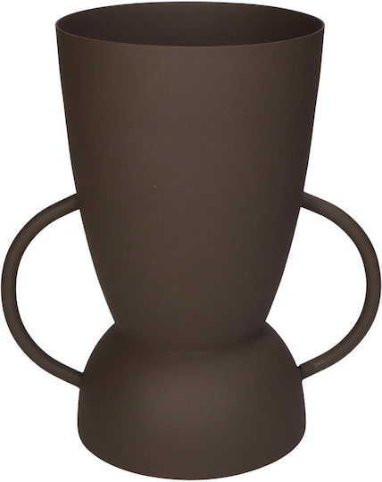 ArteLibre Plant Pot Metal Brown
